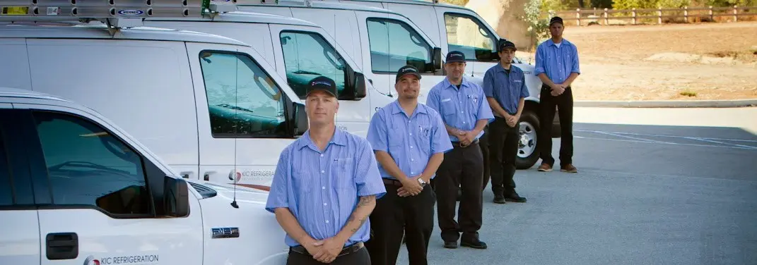KIC Refrigeration crew ready for Mini Split Repair jobs across West Rancho Dominguez