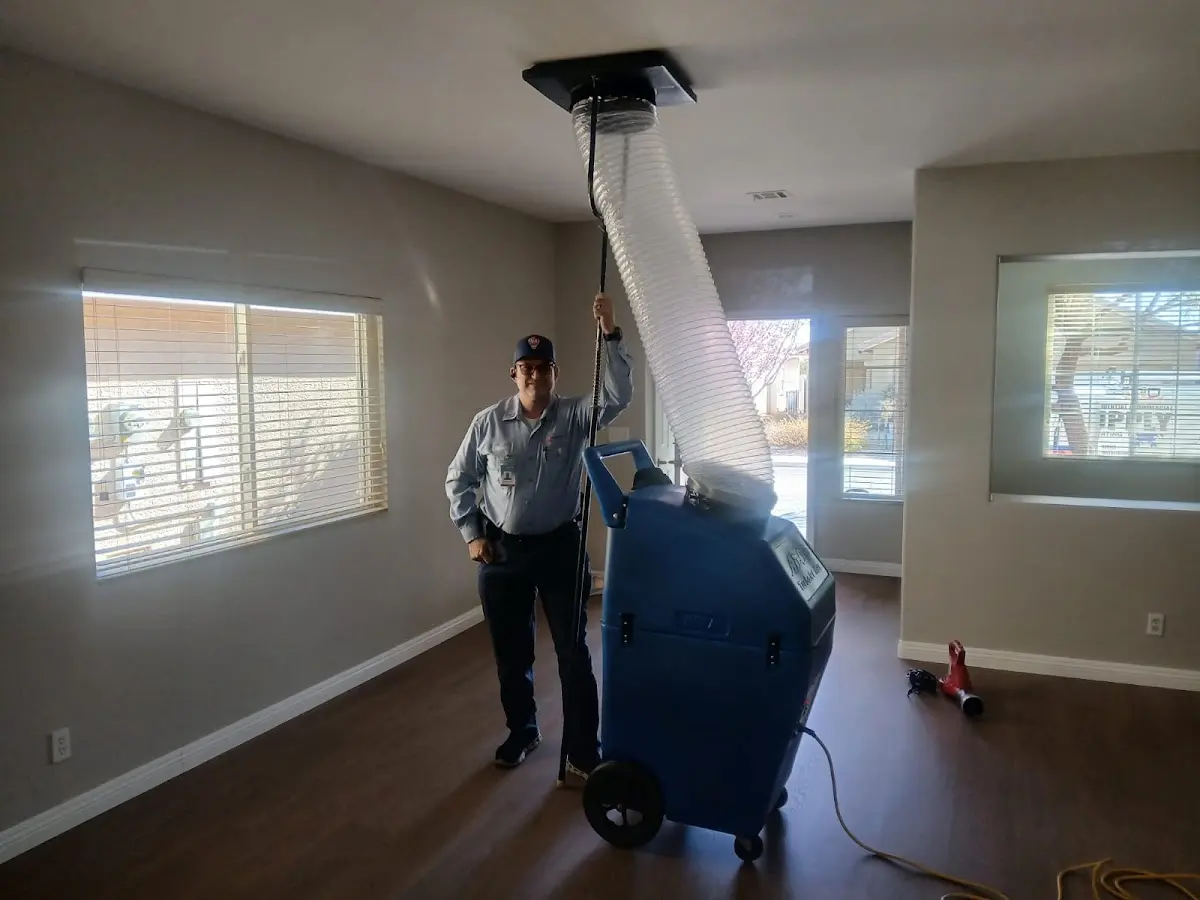 Professional AC Repair work inside a West Rancho Dominguez home